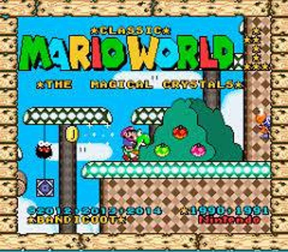 Fashion Classic Mario World: The Magical Crystals