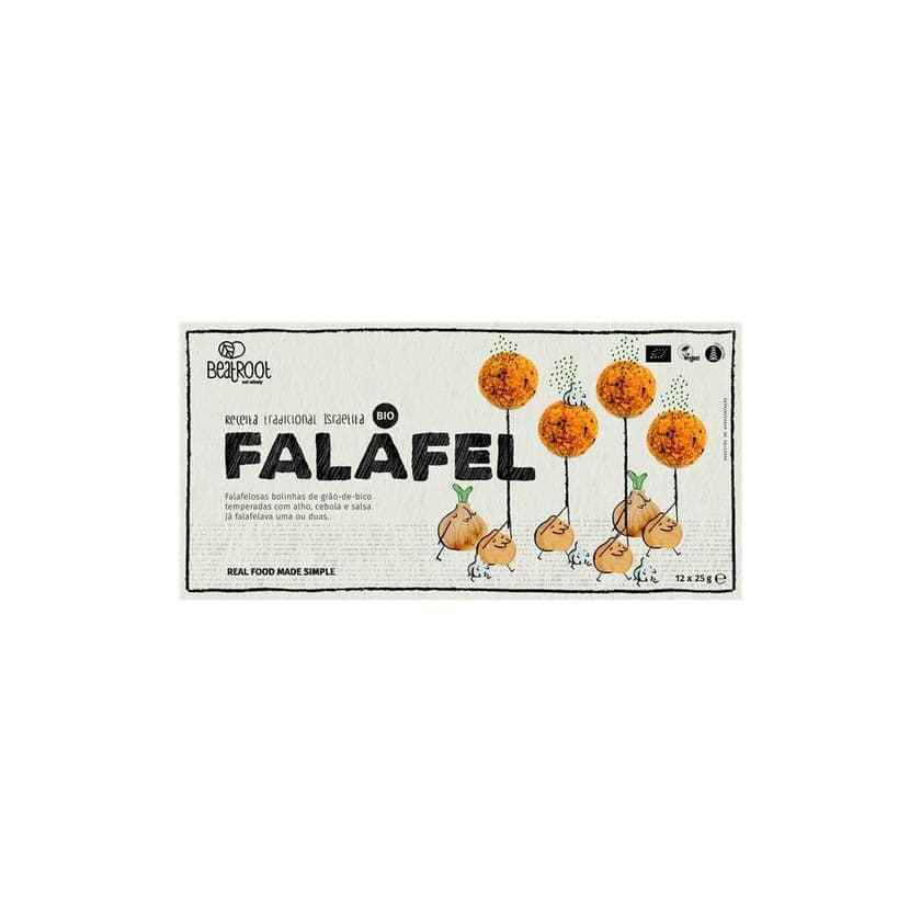 Producto Falafel Vegan Bio Bolinhas Gão-De-Bico Congeladas