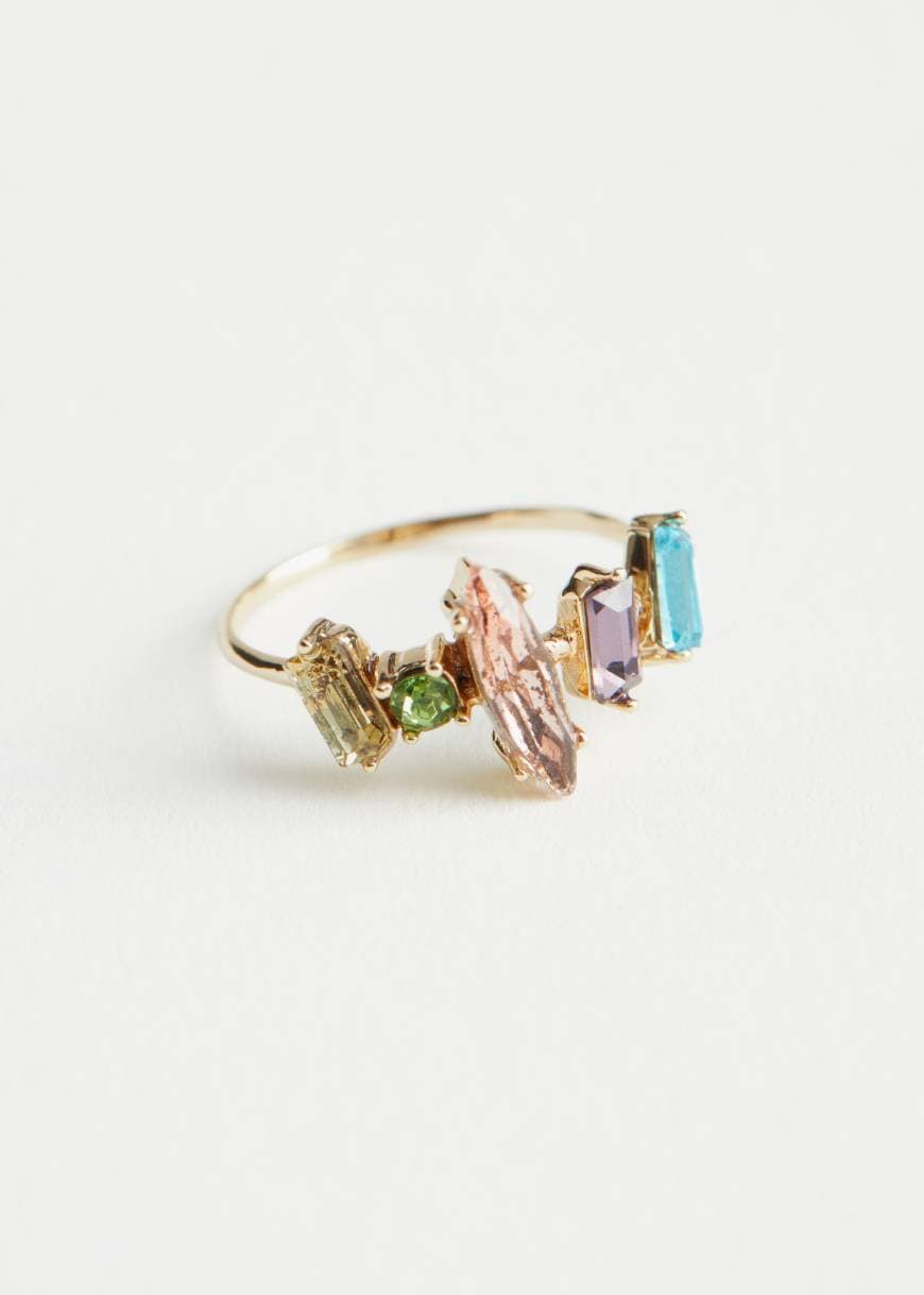 Product Rainbow Rhinestone Ring

