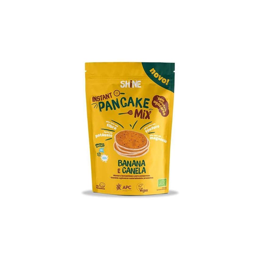 Product MIX PANQUECA INSTANTÂNEA BIO S/GLÚTEN BANANA CANELA vegan

