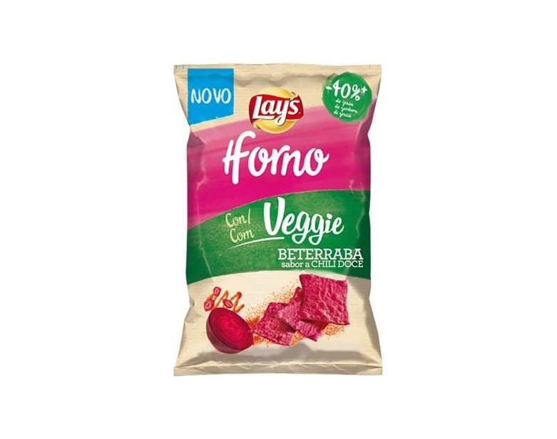 Product Beterraba Lay's Forno Veggie vegan snacks comida 

