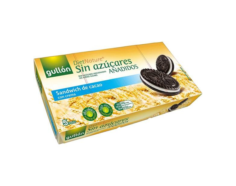 Product 
Bolacha Gullon chocolate e Creme vegan comida snacks food 