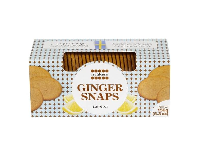 Producto Bolachas Nyakers Limao vegan snacks comida food 

