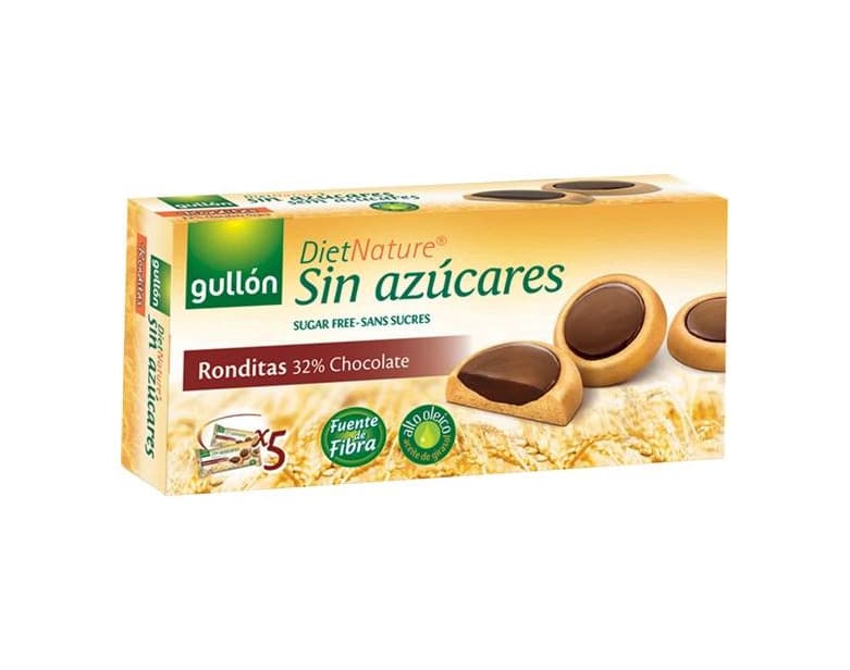 Product Bolachas Ronditas Gullon chocolate vegan snacks comida 

