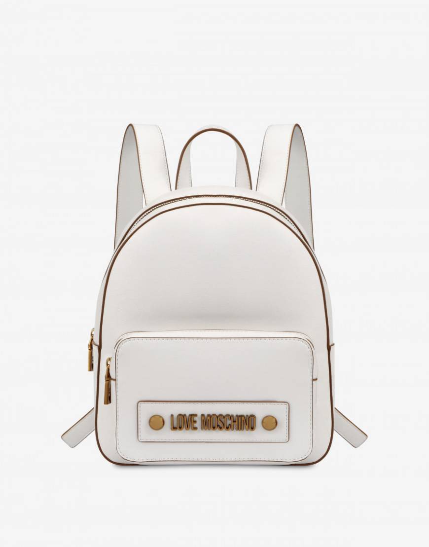 Producto MOSCHINO BACKPACK WITH LOGO MODA MALAS 

