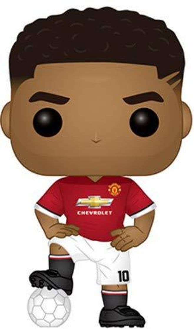 Juego Funko- Pop Football: Marcus Rashford Man United Collectible Figure, Multicolor