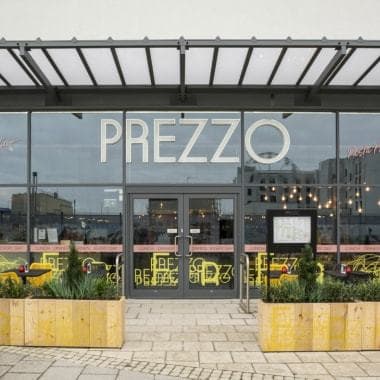 Restaurants Prezzo Italian Restaurant Weston-Super-Mare