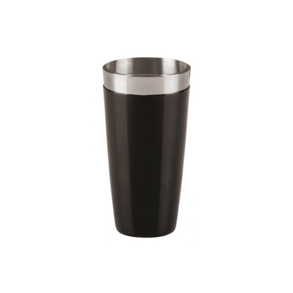 Product Coctelera Coctel Coctail boston tin shaker 28 oz inox black vinyl