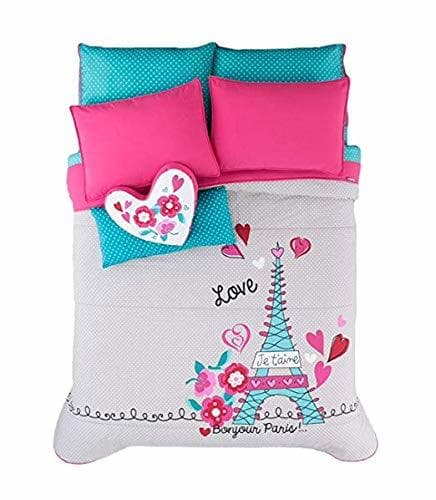 Product JHF Vendedor Caliente París Reversible Comforter Set