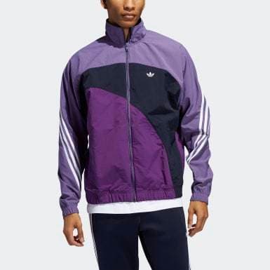 Product Adidas Corta-vento Off center Roxo

