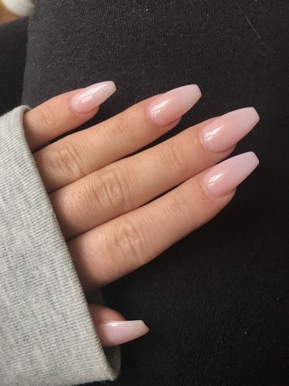 Moda Unhas Nude