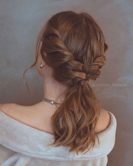 Moda Ideia para penteado