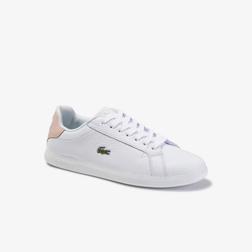 Moda Lacoste - Ténis em pele graduante