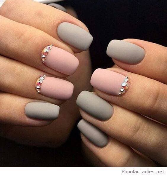 Fashion Unhas de gel tons nude