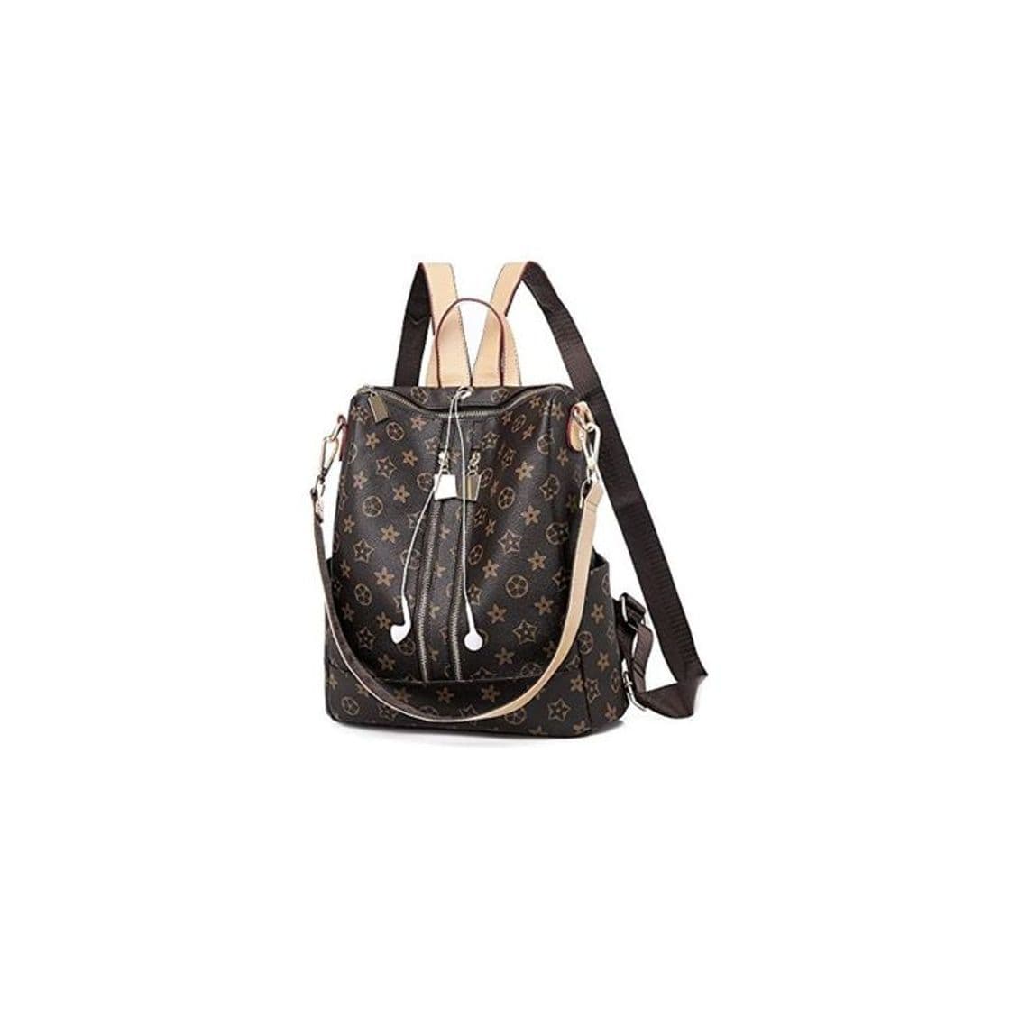 Producto TXVSO Moda de cuero con cremallera Mochila Mochila Monedero Bolso Crossbody Bolsa