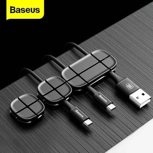 Fashion Baseus Cable Organizer Flexible Silicone USB 