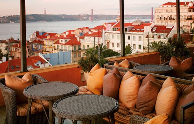 Restaurants Terraço do hotel do Bairro Alto