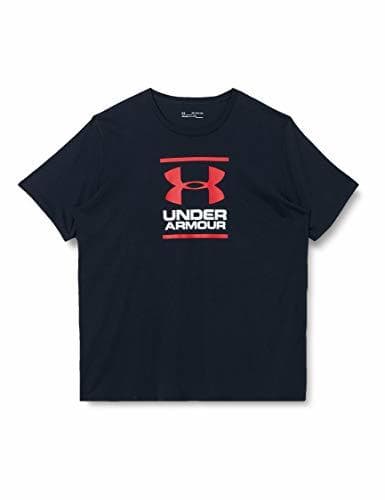 Fitness Under Armour UA GL Foundation SS T Camiseta, Hombre, Negro