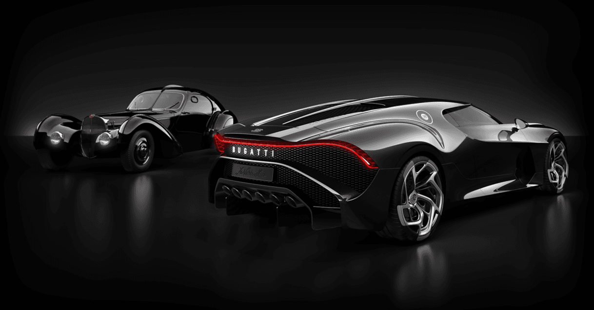 Fashion Bugatti La Voiture Noire 