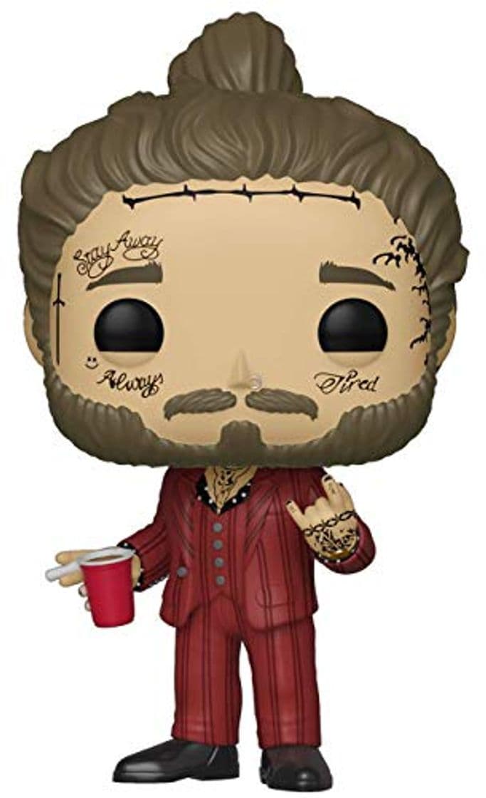 Game Funko- Pop Vinilo Post Malone Rocks Figura Coleccionable,