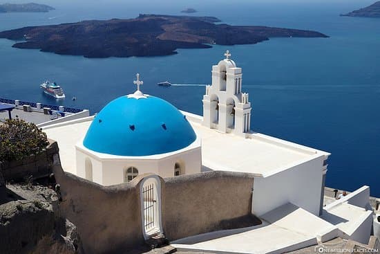 Place Three Bells of Fira