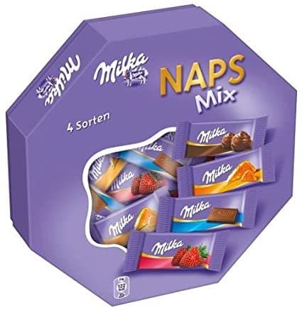 Product MILKA NAPS Mix Chocolate 207 x 5g