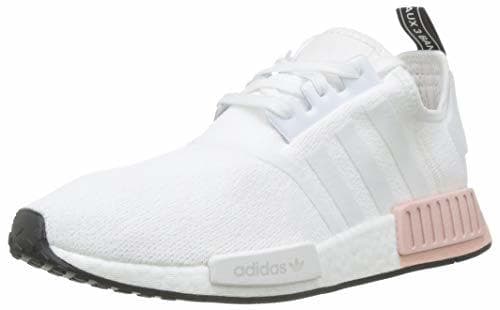 Fashion adidas NMD_R1, Zapatillas de Gimnasia para Hombre, Blanco