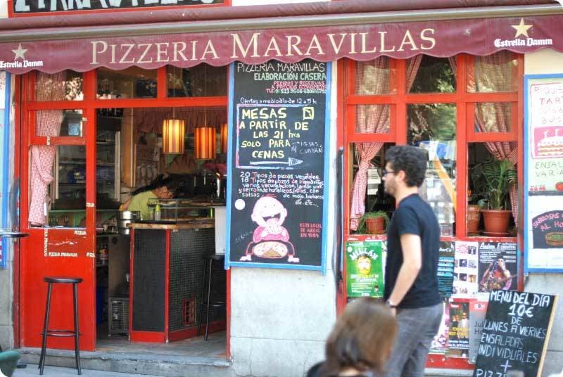 Restaurantes Pizzería Maravillas