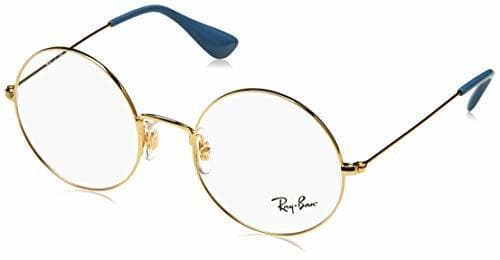 Moda Ray-Ban 0RX6392, Monturas de Gafas Unisex Adulto, Dorado