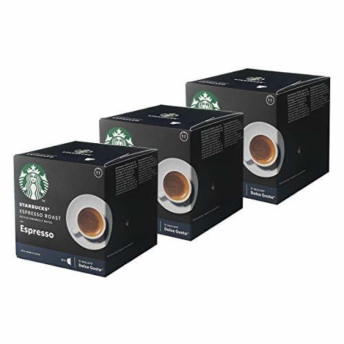 Product Starbucks Nescafé Dolce Gusto Espresso Roast - Juego de 3 cápsulas de