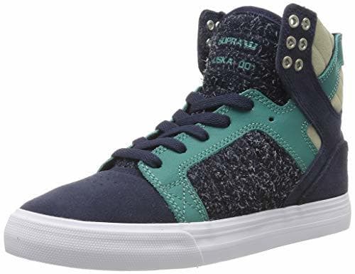 Lugar Supra Skytop, Zapatillas de Skateboard Unisex Adulto, Azul