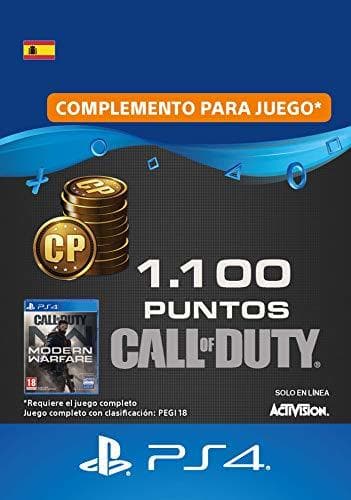 Product Call of Duty : Modern Warfare  1100 Points