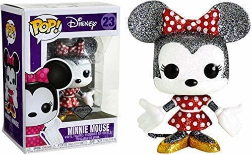 Juego Funko Pop Disney Minnie Mouse #23 Diamond Collection Exclusive