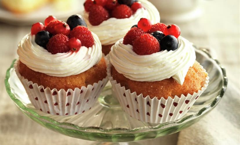 Fashion Cupcakes con crema de queso 