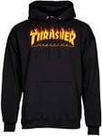 Moda SWEAT CAPUZ  THRASHER FLAME LOGO BLACK XL


