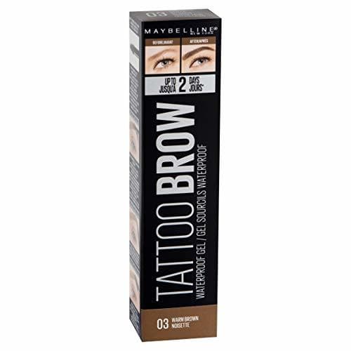 Product Maybelline New York Tattoo Brow Gel Tinte de Cejas 2 Días tono