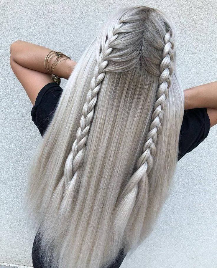 Fashion ⚪Hair white⚪