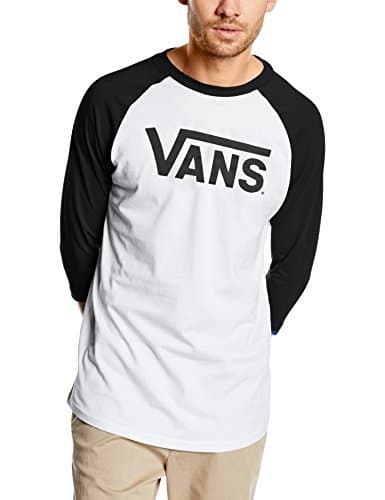 Moda Vans Herren Classic Raglan T-Shirt, Mehrfarbig