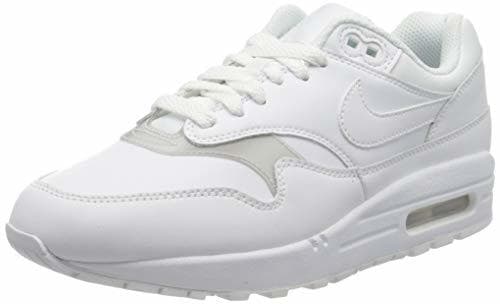 Moda Nike Wmns Air MAX 1, Zapatillas de Running para Mujer, Blanco