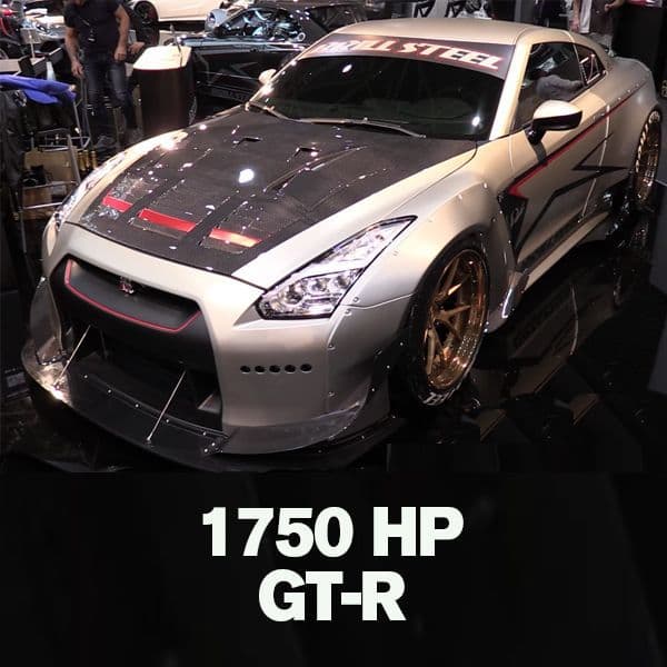 Fashion 1750HP Nissan GT-R FROM HELL!! Start, Revs & FLAMES! - YouTube