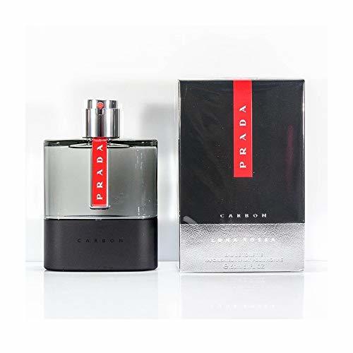 Beauty Prada Luna Rossa Carbon Eau de Toilette Spray para Hombres- 150 ml