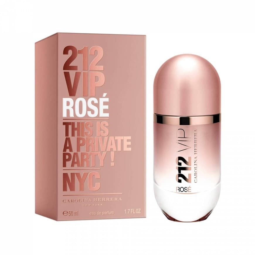 Fashion Carolina Herrera 212 Vip Rosé Feminino