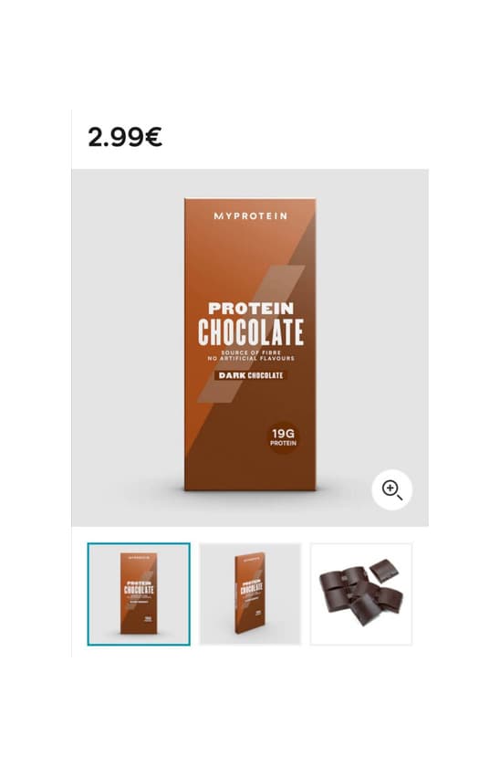 Producto Chocolate Proteico        

