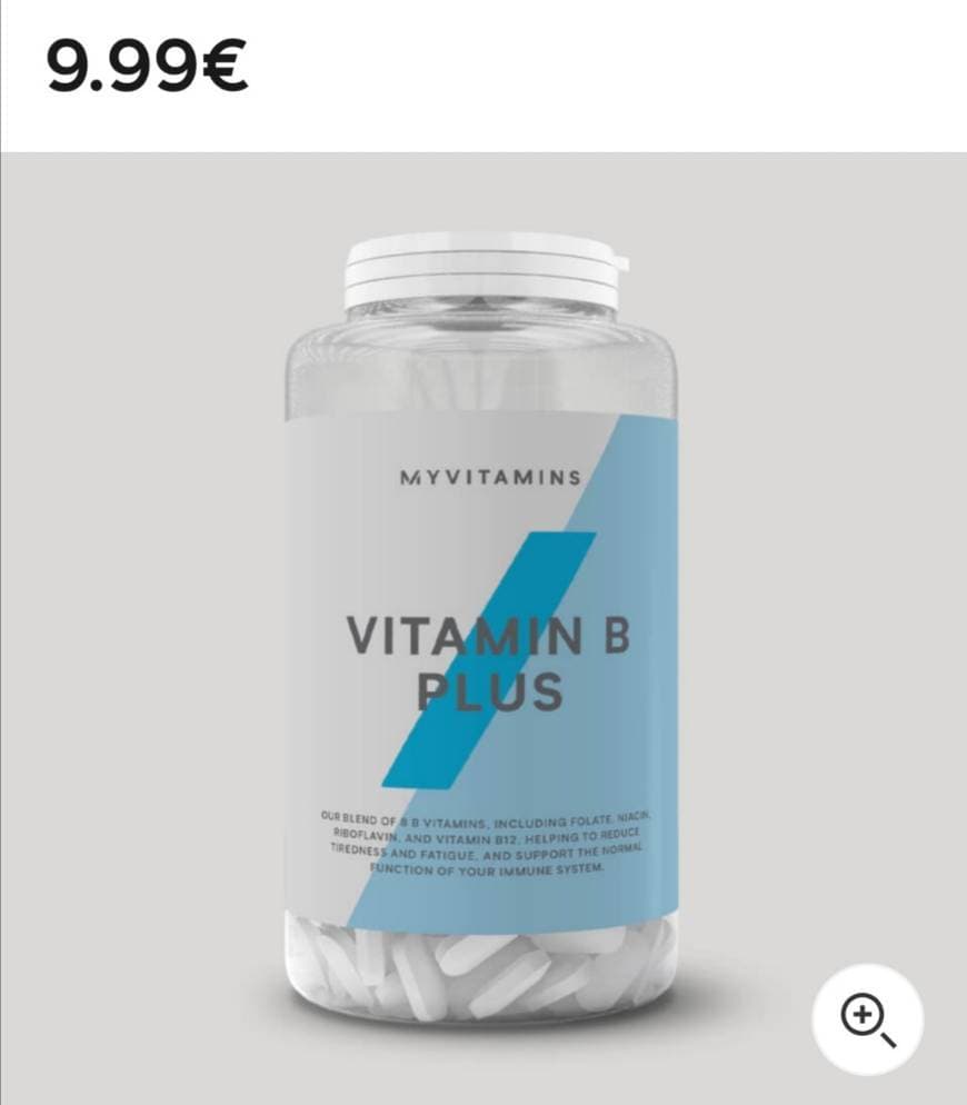 Producto Vitamina B Plus

