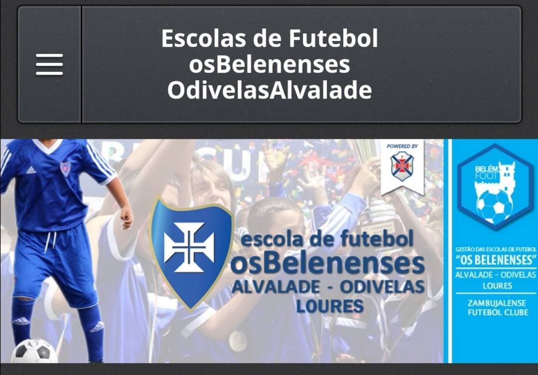 Moda Escola de futebol belenenses