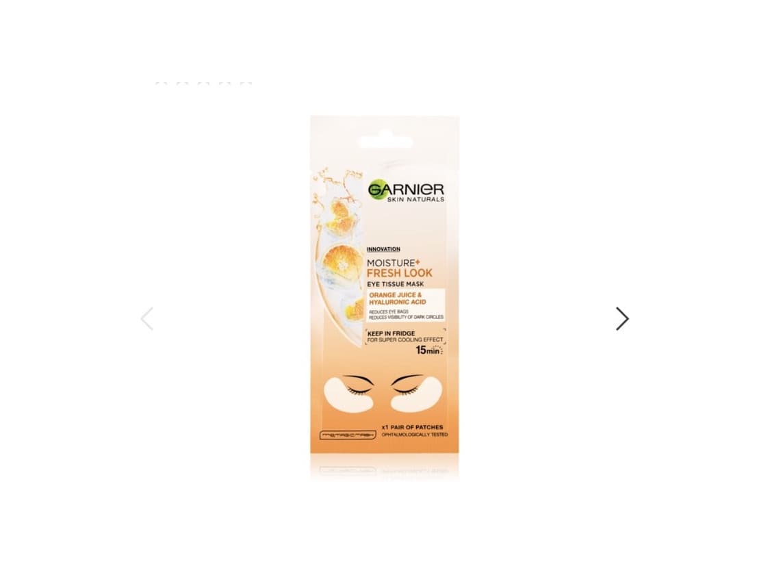 Product Máscara para olhos de laranja 