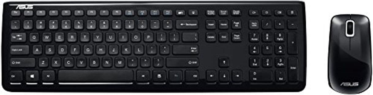 Product ASUS W3000 RF inalámbrico QWERTZ Alemán Negro