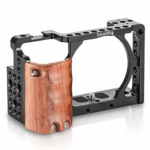 Product SMALLRIG a6300 Cage con Wooden Handgrip para Sony a6300