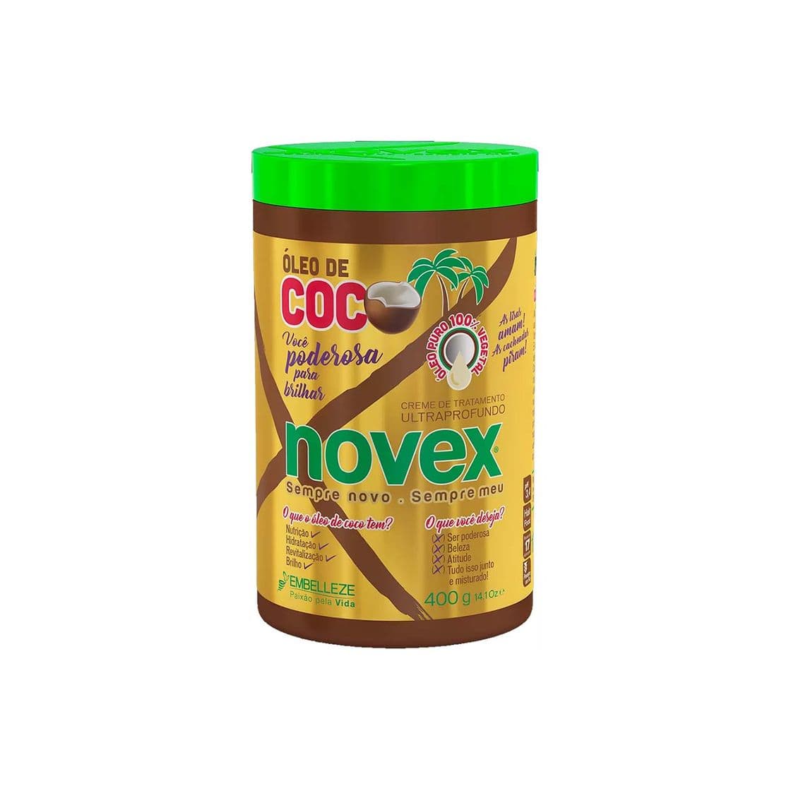 Product Novex Máscara Novex Óleo De Coco Máscara 400G 400 ml