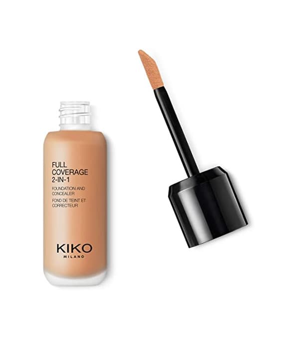 Belleza KIKO Milano Cobertura completa 2 en 1 base y corrector maquillaje 25